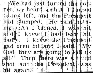 New York Times, November 28, 1963, p. 23, col. 1.